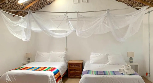 Студия с красивым видом из окна Perro Surfero Hotel Boutique - Todos Santos, BCS