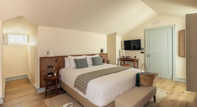 Номер Standard Пентхаус с балконом Palácio de Tavira, a Small Luxury Hotel of the World