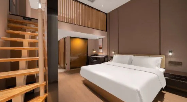 Двухместный семейный люкс Дуплекс Xiamen puyun Hotel (Zhongshan Road Pedestrian Street Ferry Terminal)