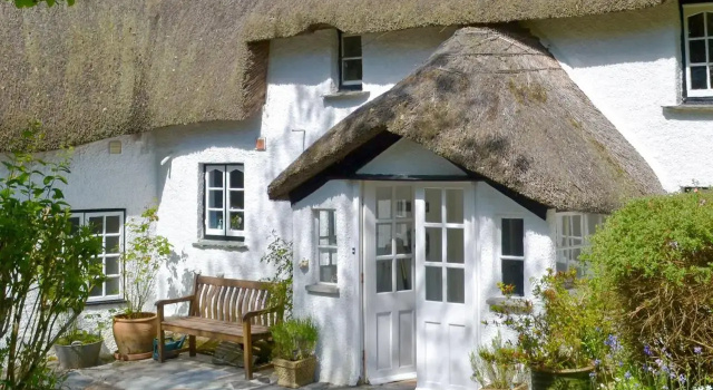 The Thatch Cottage, Book Feriehus Cornwall Villas, Villa
