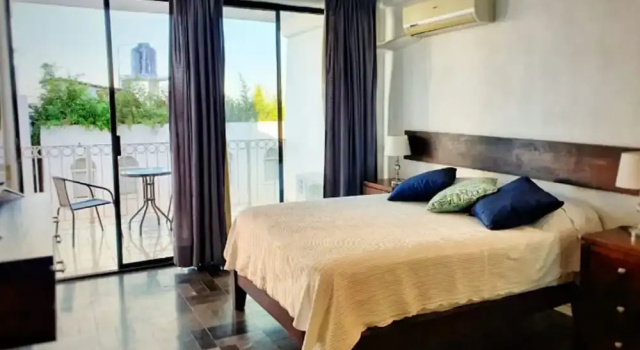 Condominio Kristal, Rezerwuj Apartament Hotele w Jalisco z Basenem, Basen