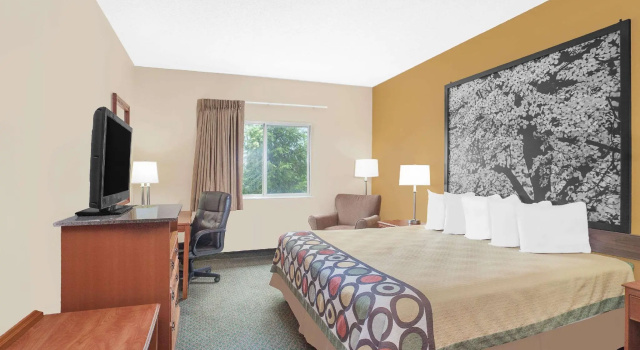 Двухместный номер Standard Super 8 by Wyndham Central City