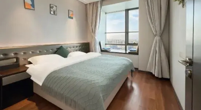 Люкс Deluxe Suzhou Tianxi Administration Hotel Apartment (Jinjihu Expo Center)