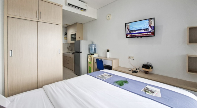 Wonderful Living Studio At Apartment Springwood Residence Tangerang