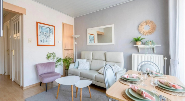 Cosy apartment 150m from the beach, Забронировать Апартаменты/квартира Апартаменты Бельгийского побережья, Апартаменты/квартира