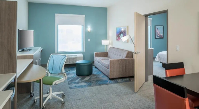 Двухместный люкс c 1 комнатой Home2 Suites By Hilton Cape Canaveral Cruise Port