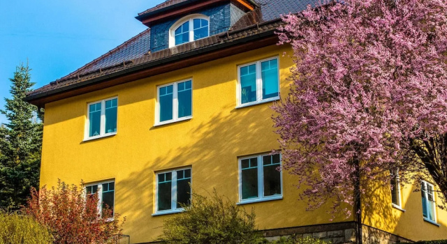 Апартаменты Ferienwohnung mit Sauna in Schonbrunn Thuringen