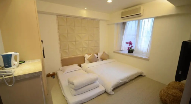 Трёхместный номер Standard с видом на горы Mingao spring hotel