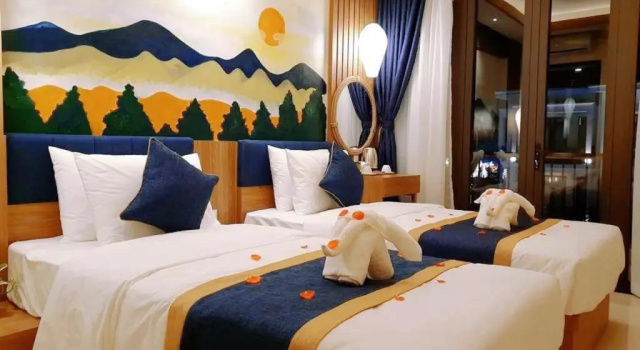 Двухместный номер Deluxe с балконом Southern Hotel Hoi An