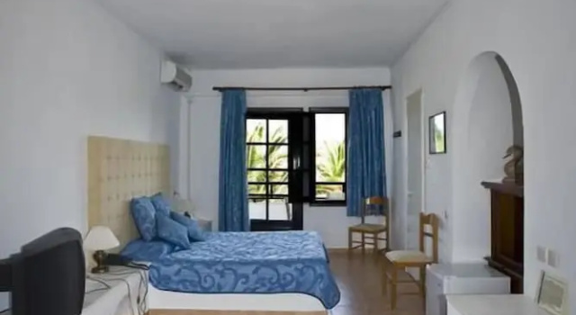 Двухместный номер с балконом или террасой и с видом на сад Assa Maris Beach Hotel