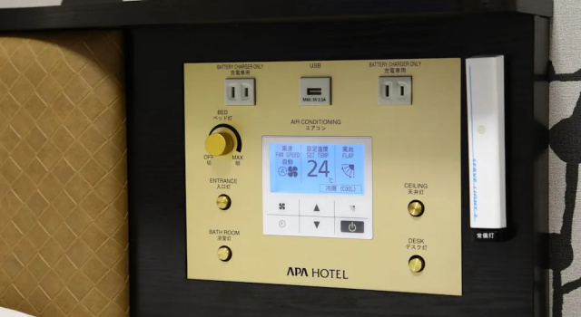 Двухместный номер Deluxe APA Hotel Namba Shinsaibashi