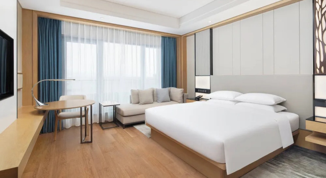 Courtyard Hangzhou West, Rezerwuj Hotel Hotele w Xihu z parkingiem, Parking