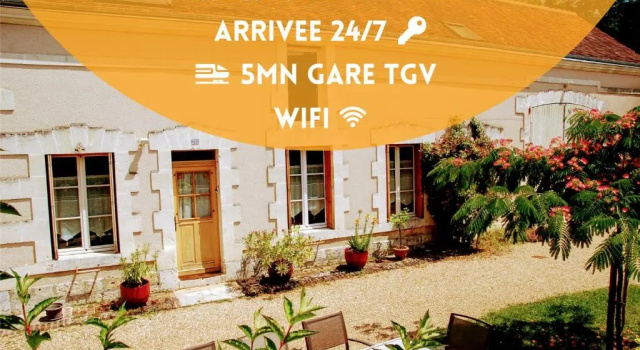 Longère avec jardin - Vallée du Loir, Забронировать Апартаменты/квартира Шато-Рено 