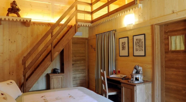 Номер Superior HIBOU Chambres Affittacamere Cogne