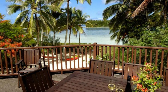 Коттедж Bs Beach House on Muri Lagoon