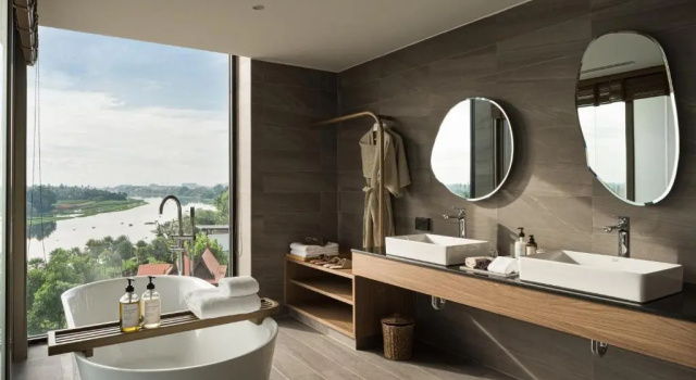Люкс с видом на реку neera retreat hotel