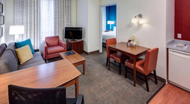 Двухместный люкс c 1 комнатой Residence Inn Houston West Energy Corridor