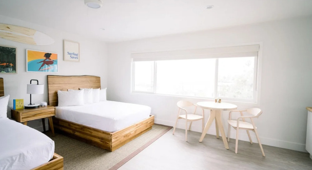 Четырёхместный номер Standard с частичным видом на океан Laguna Surf Lodge by SCP Hotels