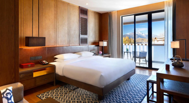 Номер Standard с видом на горы Jinmao Purelax Lijiang, The Unbound Collection By HYATT