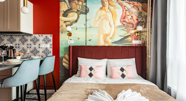 InHome24 (Inhom24) on the Volokolamsk highway, Boek Appartement Schukino , in de buurt van Streshnevo MCC Station