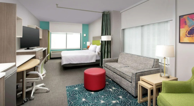 Двухместная студия Hearing accessible Home2 Suites By Hilton Nashville Downtown Convention Center