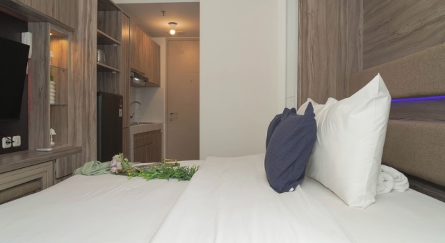 Functional Studio With Murphy Bed At Tokyo Riverside Pik 2 Apartment