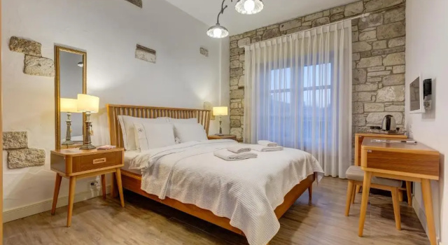 Двухместный номер Standard Цокольный этаж с видом на бассейн Kose Konak Butik Hotel-Special