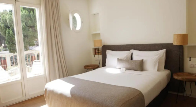 Двухместный номер Standard с видом на сад Hostal Empúries