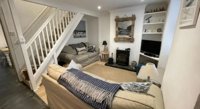 Tor Cottage 2 bed sleeps 4, Забронировать Дом для отпуска Кэмелфорд Корнуолл, рядом с Гольф-клуб "Боувуд Парк"