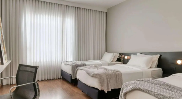 Трёхместный номер Standard Mercure Belo Horizonte Lourdes