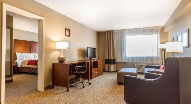 Двухместный люкс Comfort Inn & Suites Rocklin - Roseville