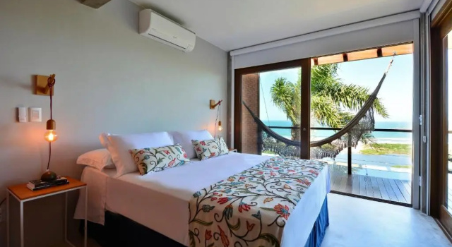 Двухместный номер Deluxe с балконом и с видом на море Villa Gardena Suites