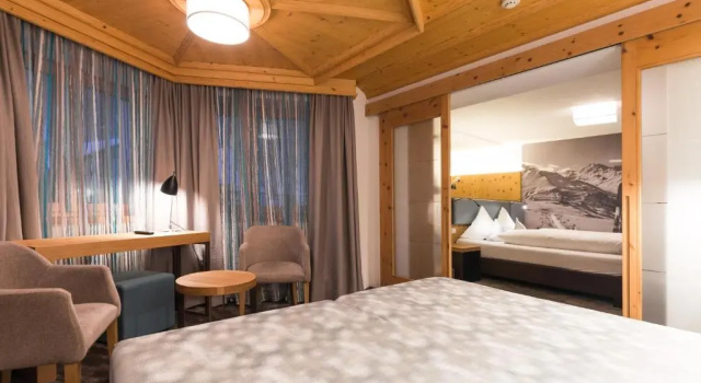 Четырёхместный номер Standard Hotel Piz Buin