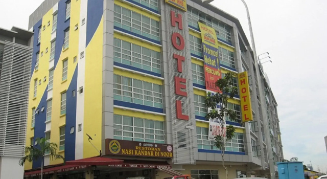 Кровать в общем номере Sun Inns Hotel Puchong