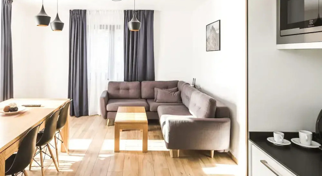 Апартаменты Deluxe с 2 комнатами с балконом Apartamenty Forma Tatrica