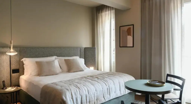 Двухместный номер Standard с балконом и с видом на море Hotel Windsor