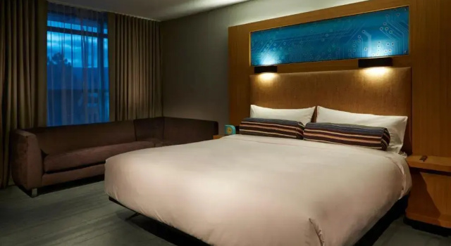 Двухместный люкс Aloft Cupertino