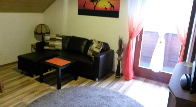 Апартаменты с 2 комнатами с балконом Ferienwohnung Kerth