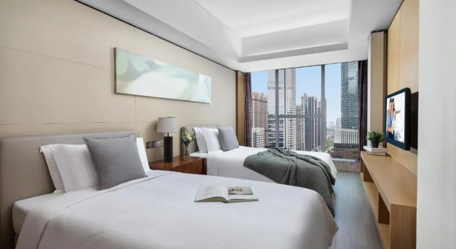 Апартаменты Executive с 3 комнатами Ascott IFC Guangzhou - Free Shuttle Bus For Canton Fair