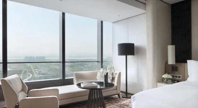 Двухместный номер Deluxe с видом на реку Jumeirah Nanjing