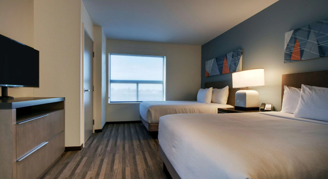 Четырёхместный люкс с кухней c 1 комнатой Hyatt House Oak Brook