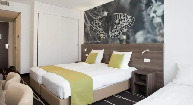 Трёхместный номер Standard Hotel De Bonte Wever Assen