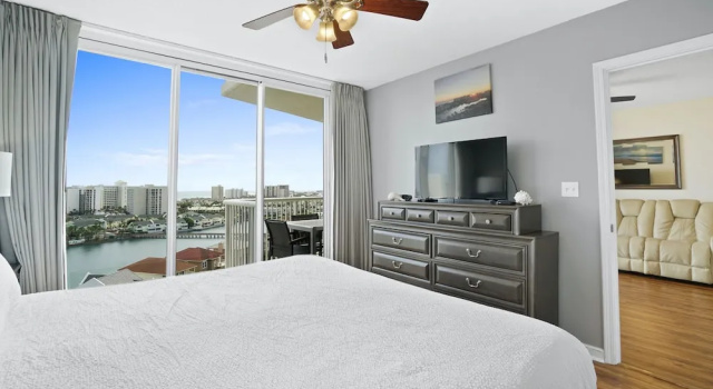 Номер Standard с 2 комнатами с балконом и с видом на океан Terrace at Pelican by Panhandle Getaways