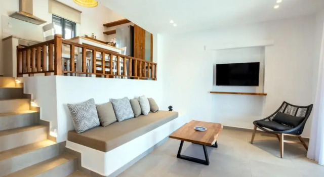 Cato Agro 5, Seafront Villa with Private Pool, Rezervasyon Villa Afiartis Kerpe