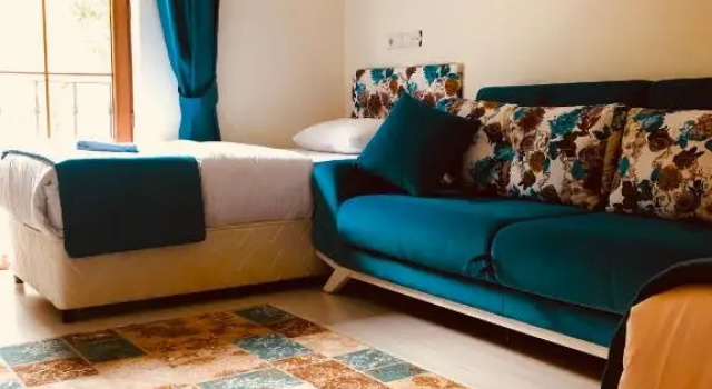 Апартаменты c 1 комнатой с балконом и с видом на реку Mego Suite Otel