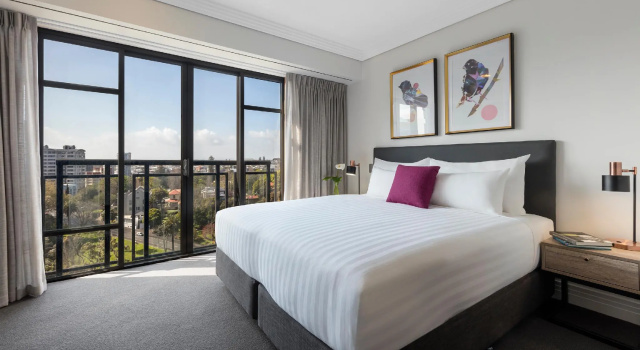 Люкс c 1 комнатой с видом на парк Avani Metropolis Auckland Residences
