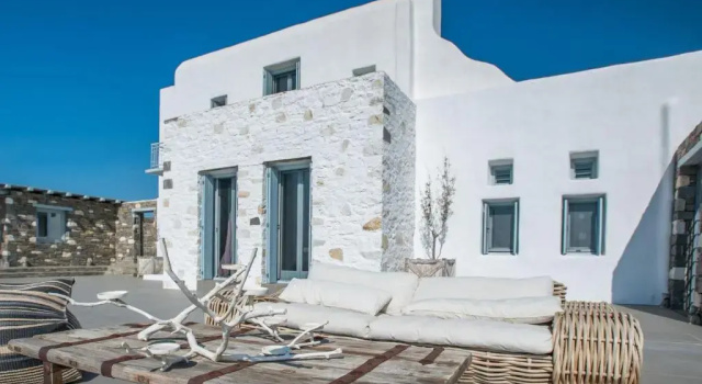 Luxury Paros Villa Master Villa Sea View Private Pool, Забронировать Вилла Виллы Кампос, Вилла