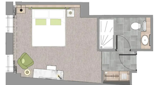 Двухместный номер Standard The Morgan Hotel