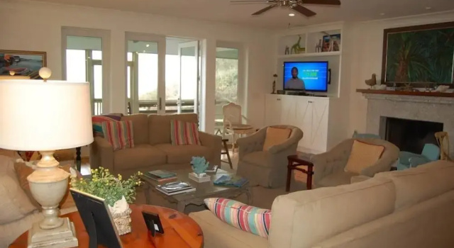 Happy Days - 5 Br Home, Забронировать Дом для отпуска Виллы Lowcountry, Вилла
