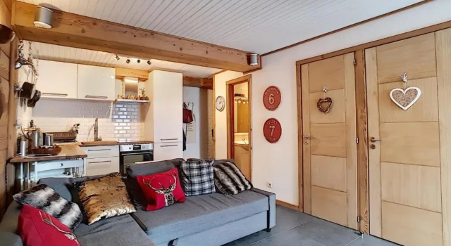 Appartement Les Gets, 3 pièces, 6 personnes - FR-1-454-84, Забронировать Апартаменты/квартира Ле-Же Порт дю Солей, рядом с Горнолыжный курорт Ле Же-Морзин